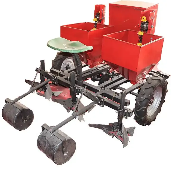 2 Rows Potato Planter Potato Farming Machine
