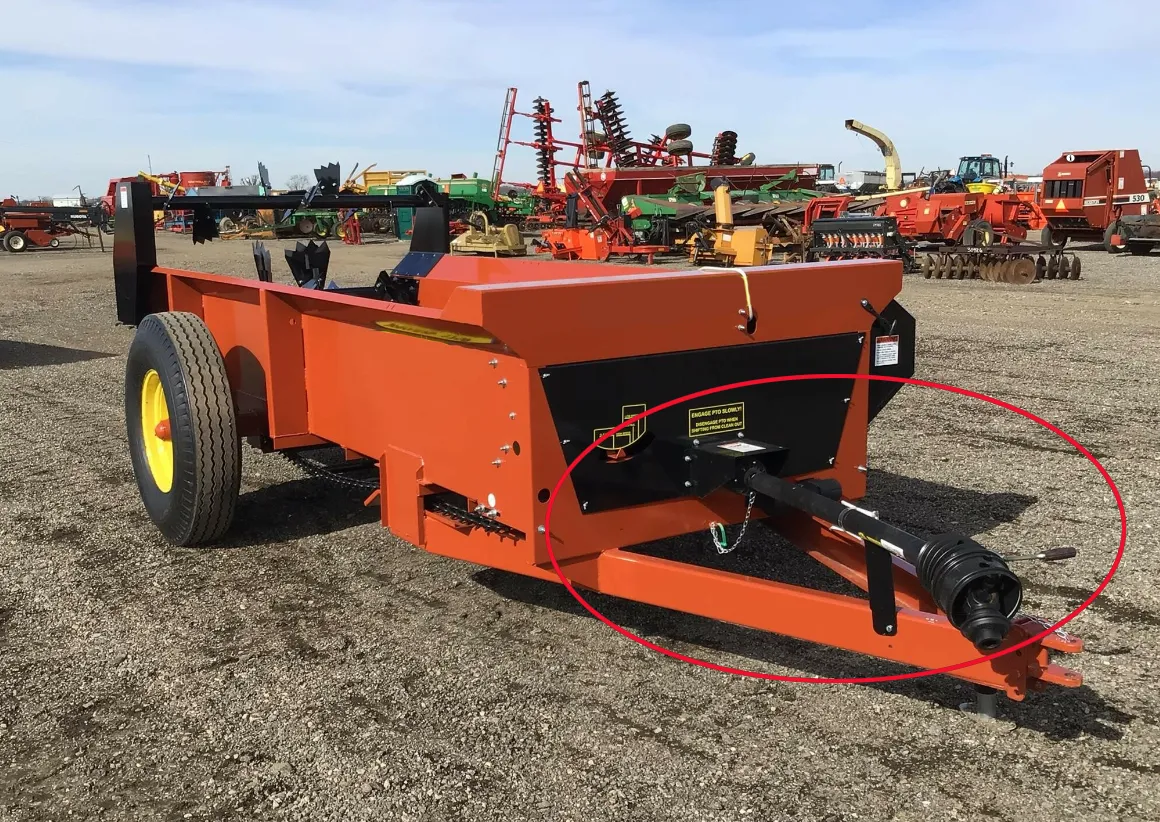 Manure Spreader Gearboxes - Replacement of Comer Code TB-19C 1:1.46