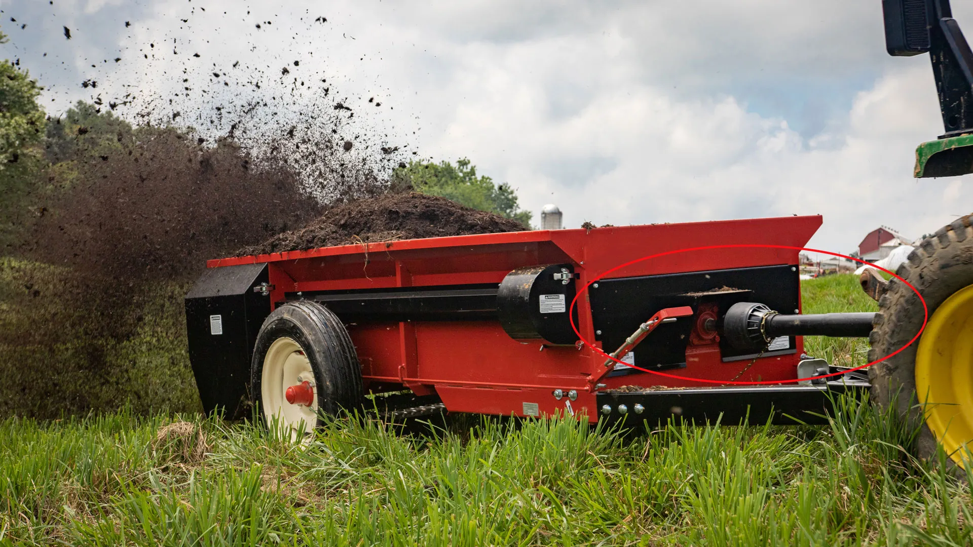 Manure Spreader Gearbox - Replacement of Comer Code TB-27C