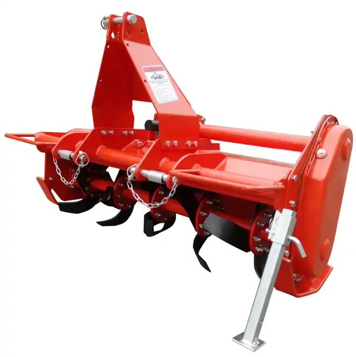 Mini tractor use 70-80hp farm rotary tiller and cultivator with CE certificate