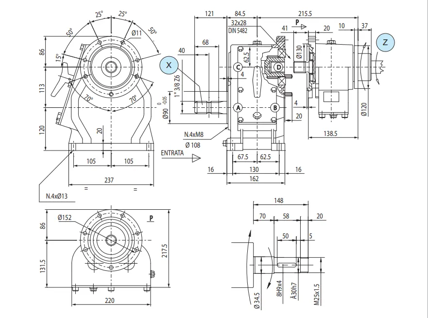 Agricultural Sprayer Gearbox – Replacement of Comer Code D21A
