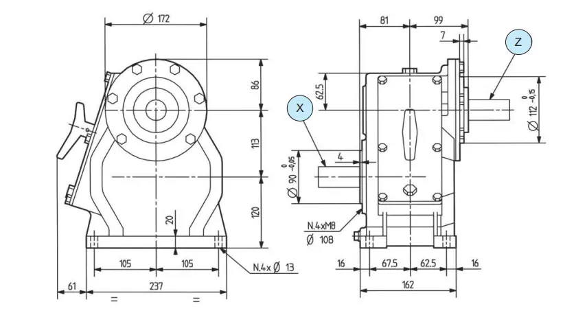 Agricultural Sprayer Gearbox – Replacement of Comer Code D21A
