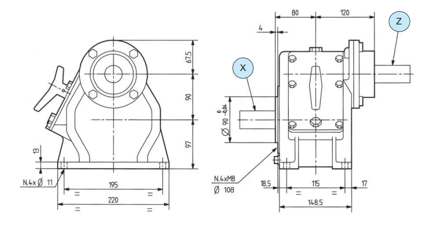 Agricultural Sprayer Gearbox – Replacement of Comer Code D27A D27J D27B