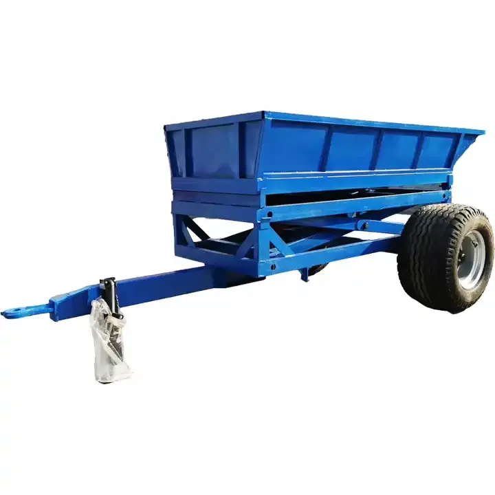 Agricultural machine farm trailer, 4T hydraulic tractor trailer 7CX-4