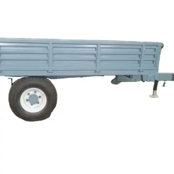 Farm used tractor tipping trailer for sale