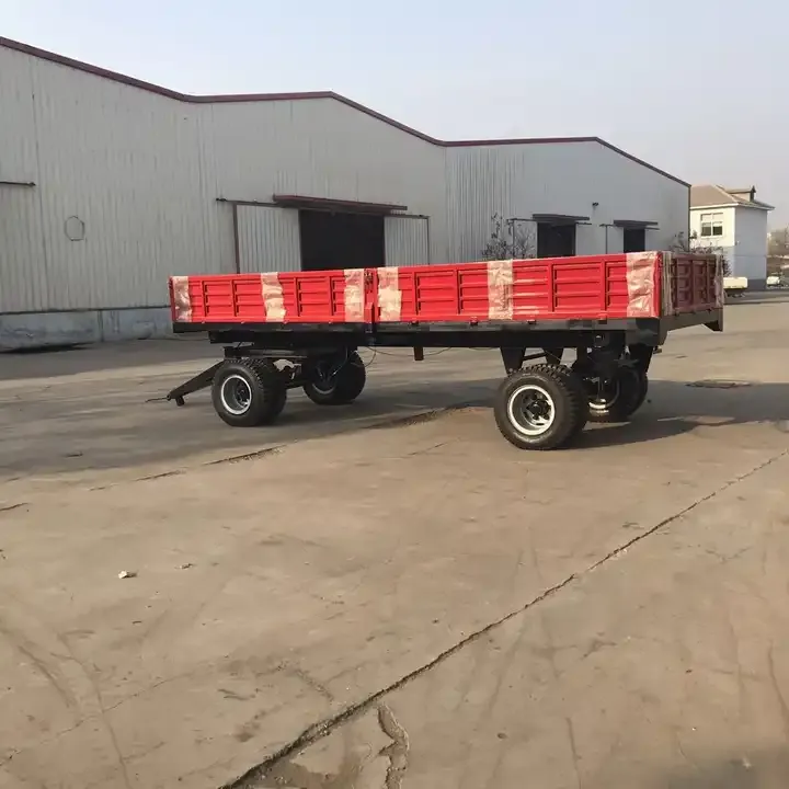 Farm Tipping Trailer/Four Wheel Farm Trailer/Agricultural Machinery