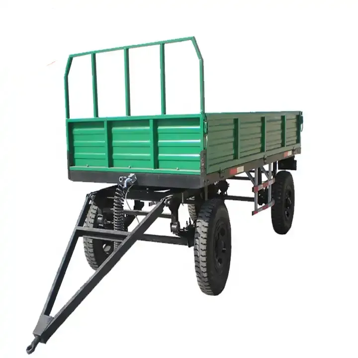 Farm Dump Trailer Loading 3000kg Fruit