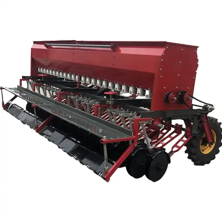 Tractor Mounted 14 Row Disc Wheat Seeder Fertiliser