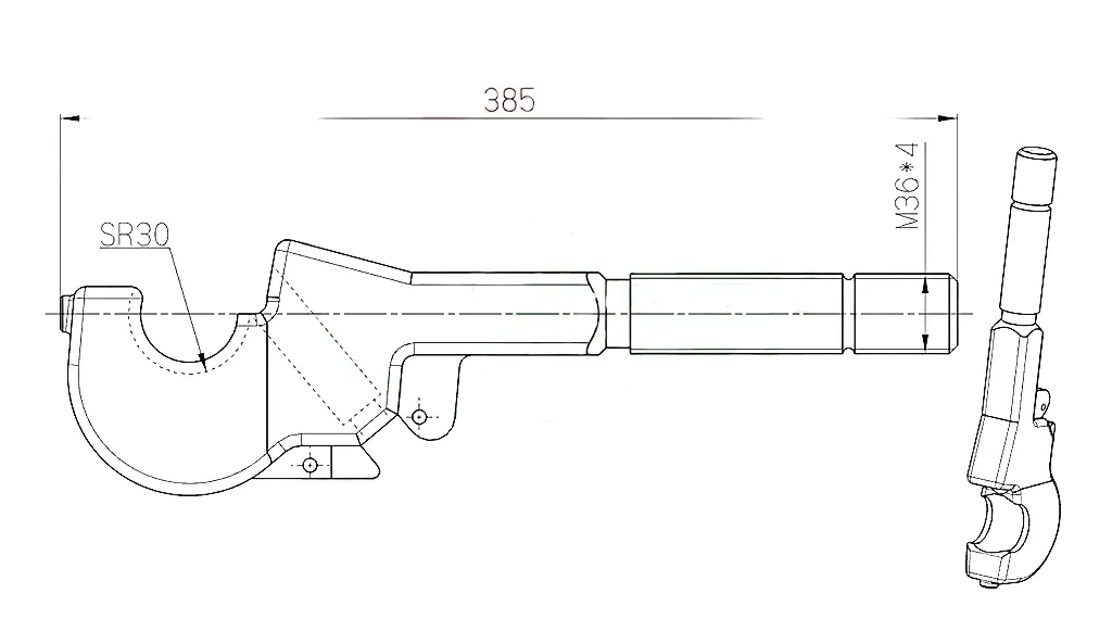 AL159964 Toplink End Fits For John Deere