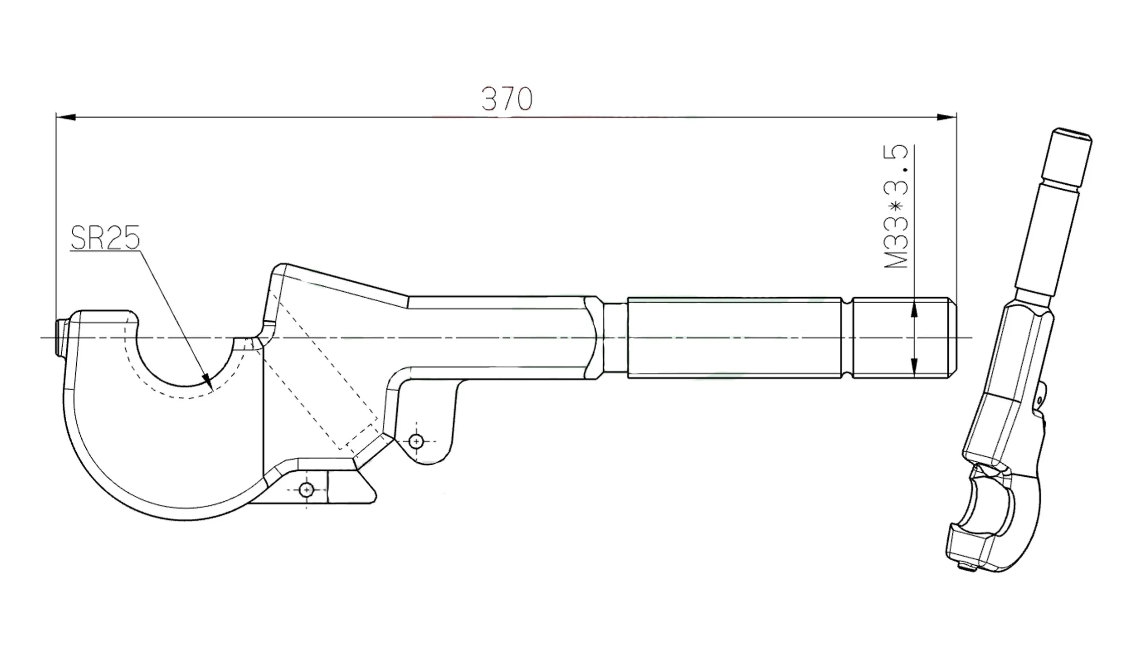 AL159973 Toplink End Fits For John Deere