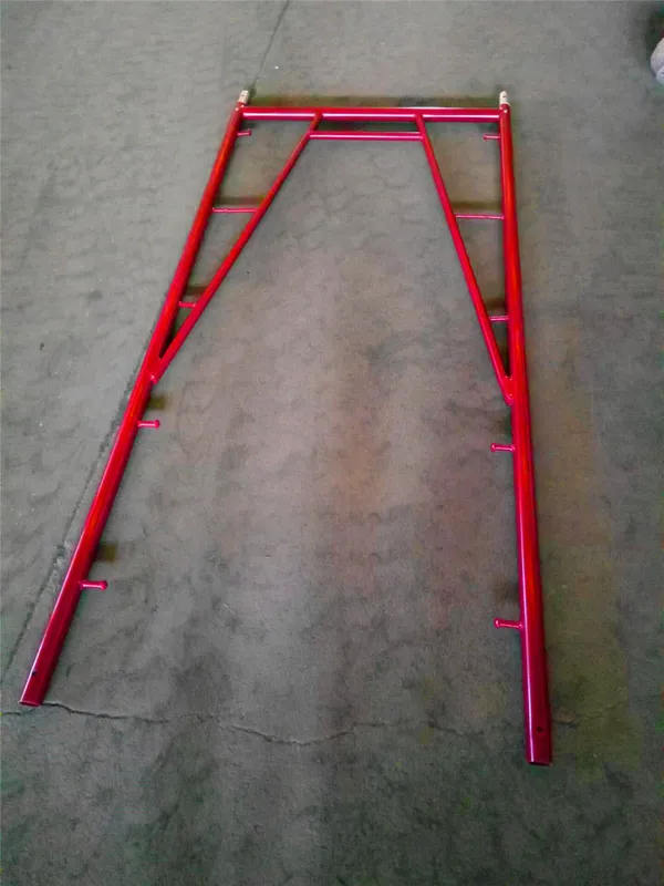 American Snap-on lock Walk-Through Frame Scaffolding for Building Construction