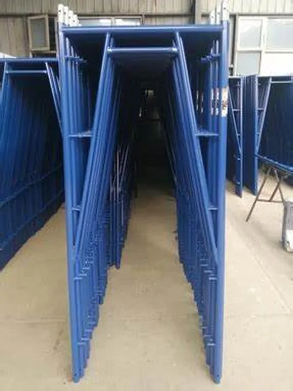 American Snap-on lock Walk-Through Frame Scaffolding for Building Construction