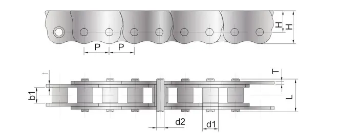 SS08AF6 Anti-Sidebow Chain for Pushing Window