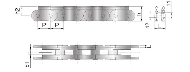 SSP11.5 Anti-Sidebow Chain for Pushing Window