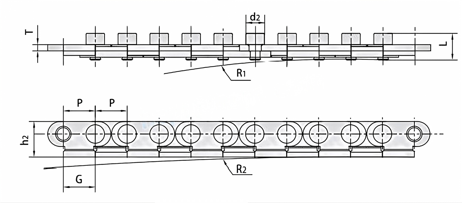 Anti-sidebow Chains for Pushing Window P12.75