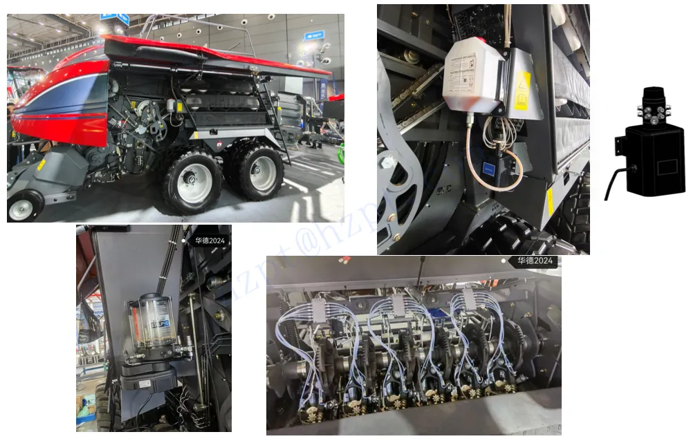 RDF-EALP-O2 Series Electric Drive Piston Pumps Lubrication Pump for CLAAS foldable harvesting platform Replacement of BEKA 10138503/AZU