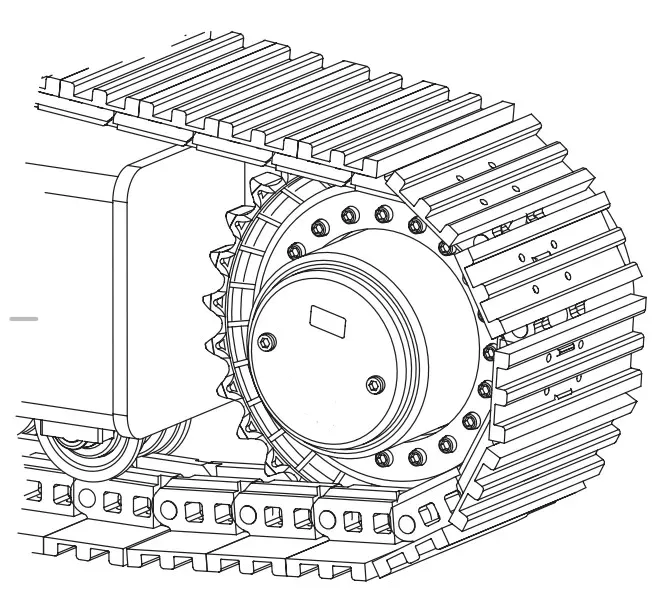 SLW / SMW Series Wheel Drive Planetary Gearbox Replace Replacement of Brevini Riduttori SLW3003 SLW4003 SWL6003 SWL8503 SWL12004 SWL18004 SWL25004 SWL35004