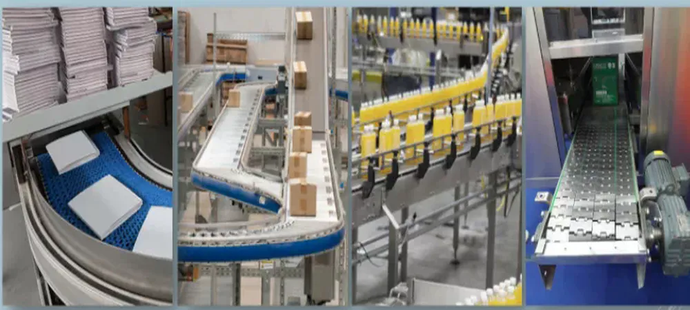 Stainless Steel Flat-top Chain With Rubber Top