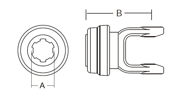 2 Series PTO Shaft - Replacement of Bondioli & Pavesi PTO Shaft