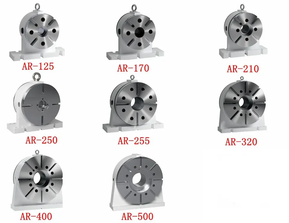 AR-255 Machine Tools Accessories Rotary Table Tailstock for CNC Lathe
