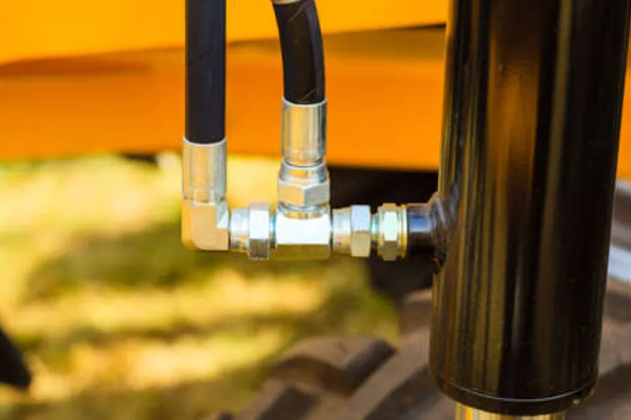 Assembled Adjustable Swivel Run Tee-EL-M-ED Hydraulic Fittings