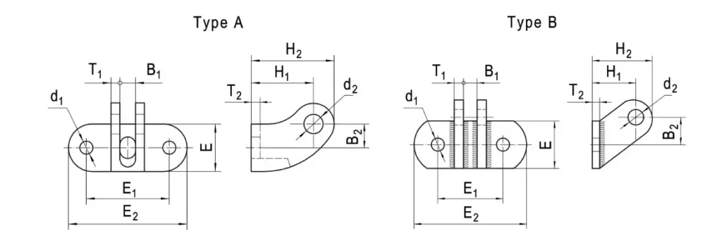 Sugar Mill Chains With Straight Plate