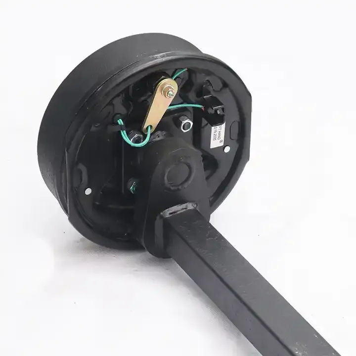 Agricultural Trailer Axle 10 Bolt Wheel Hub Trailer Axle Square Drop Axle with Electric Brake for Horse Floats