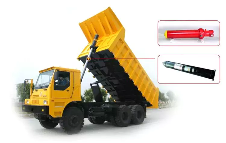 Guaranteed Quality Adjustable Welded Hydraulic Piston Cylinder For Trailer