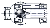 RDF-NMRV Worm Gearbox RDF-NRV Worm Gear Speed Reduction Unit
