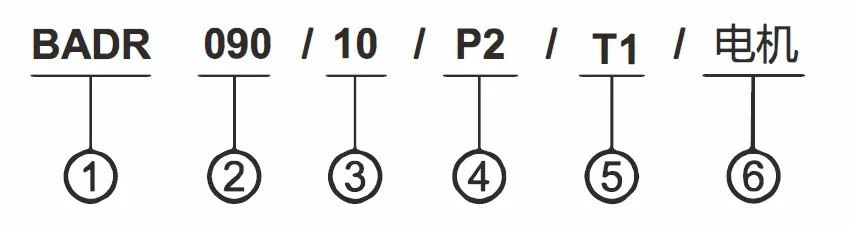 BADR Series High Precision Right Angle Planetary Gearbox (Planetary Gear Reducer)