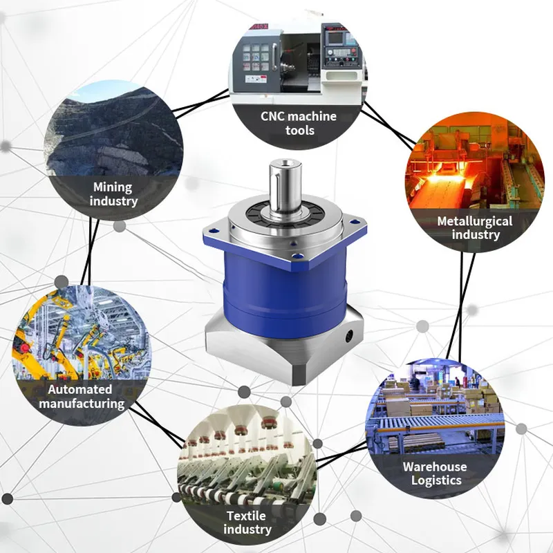 TRHE090 Series High Precision Planetary Gearbox Right Angle Reducer