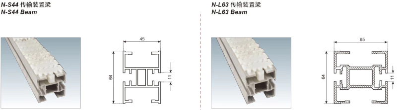 Plastic Snap-on Flexible Chains 83B Plain Chains Replacement Of System Plast