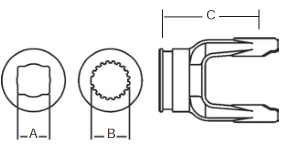14 Series PTO Shaft-Replacement of Weasler PTO Shaft