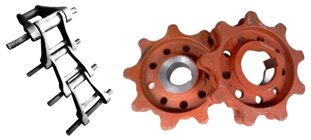 JK5063 Boiler Moving Grate Chains