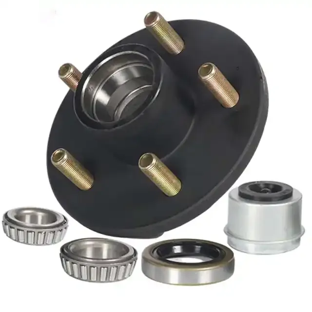 200*50 European type brake drum PCD5*139.7/4*139.7 with bearing and circlip[sale-TT]