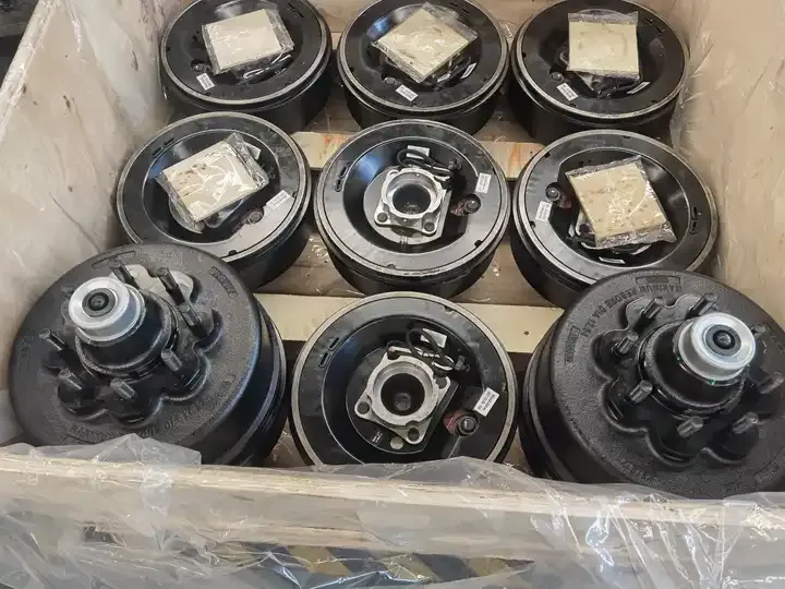 Trailer Axle Kits lazy hub 5 Bolt Idler hub for 3500 LBS Axle Trailer Wheel Unbrake hub Drum Assembly