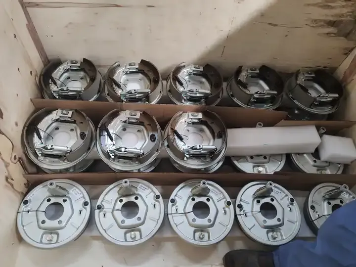 Camper Yacht Trailer Caravan Electric Brake Plate Hub Drum 1500kg Axle Parts Trailer Accessories for RV Use