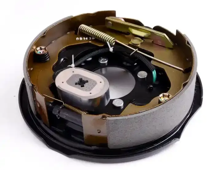 10 Inch Electric Brake Assembly with Parking Level for Trailer Using Drum Brake System