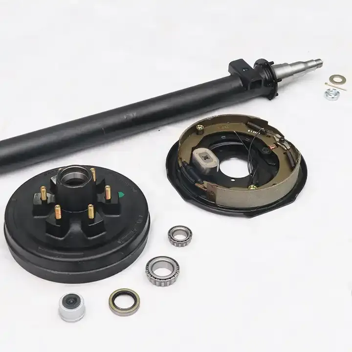 High Quality Caravan trailer Torsion Axle with electric brake kits