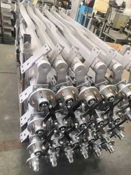 Australia Standard Galvanised Tandem Axle Box Trailer Folding