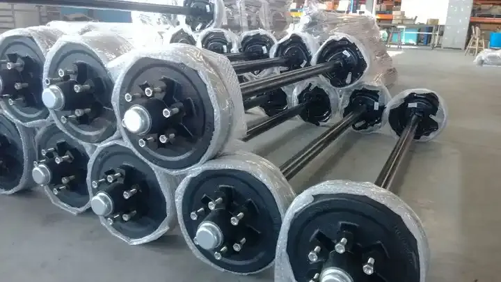 12" Electric Brake Assembly Specific Details Can Be Customized for Trailer, Axle