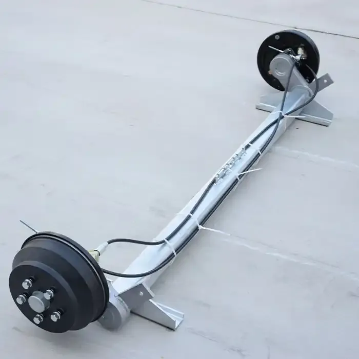 Unbrake Axle Trailer spare part axle kits axle parts trailer chassis parts