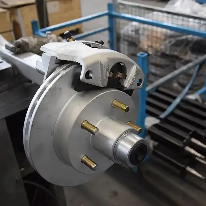 High Quality V-shape Kodiak style 3500LBS hub Galvanize torsion axle for boat trailer-AC13600100-WH