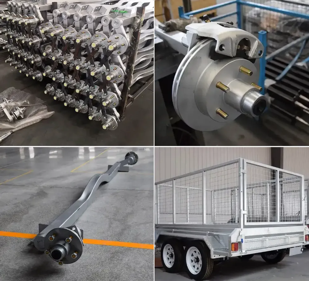 Customized 10000 LBS Heavy Electric Brake Trailer Axle