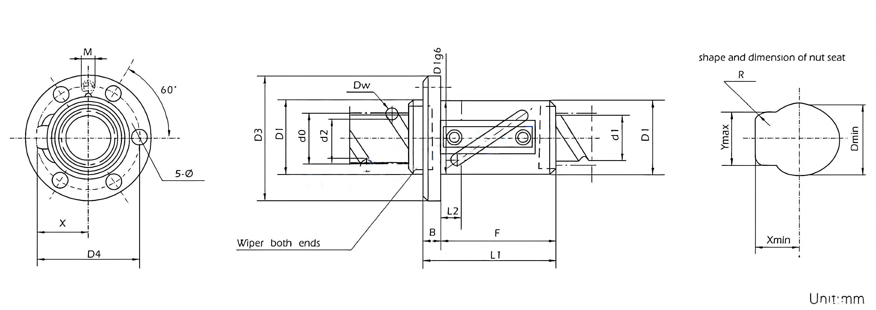 BT-FC Series Ball Screws