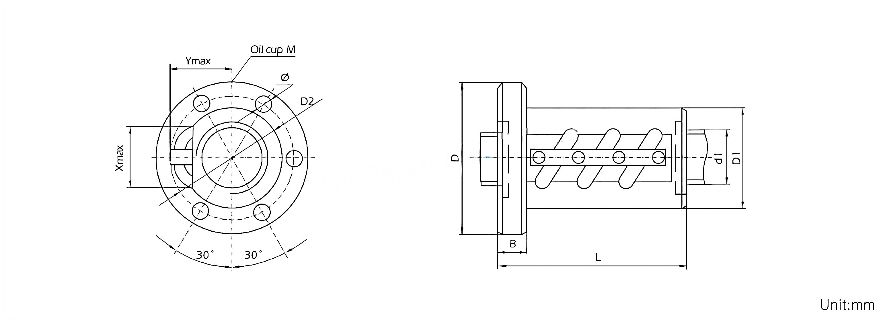 BT-SG Series Ball Screws for Plastic Machinery