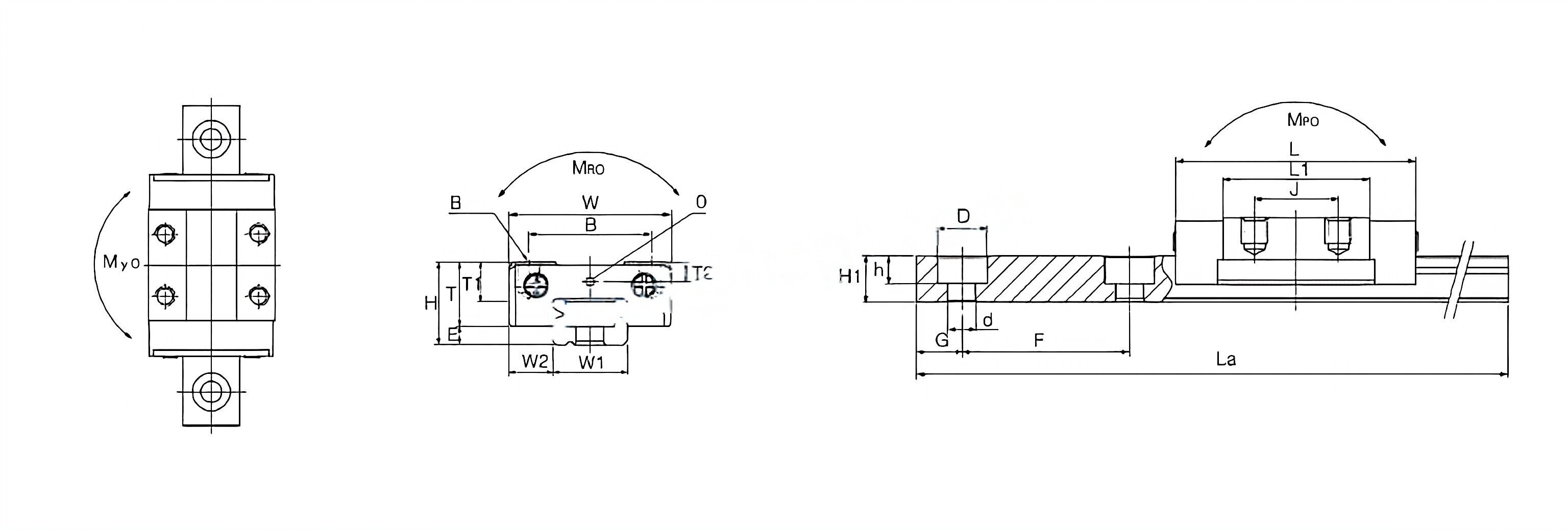 BTM Miniature Linear Guideway (Standard-Type)