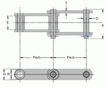 C Class Cast Iron Combination Chains
