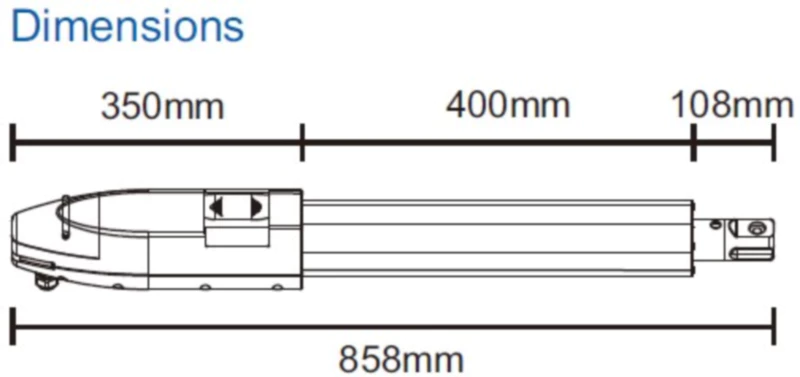C03 swing gate opener Automatic Gate System for 350kg