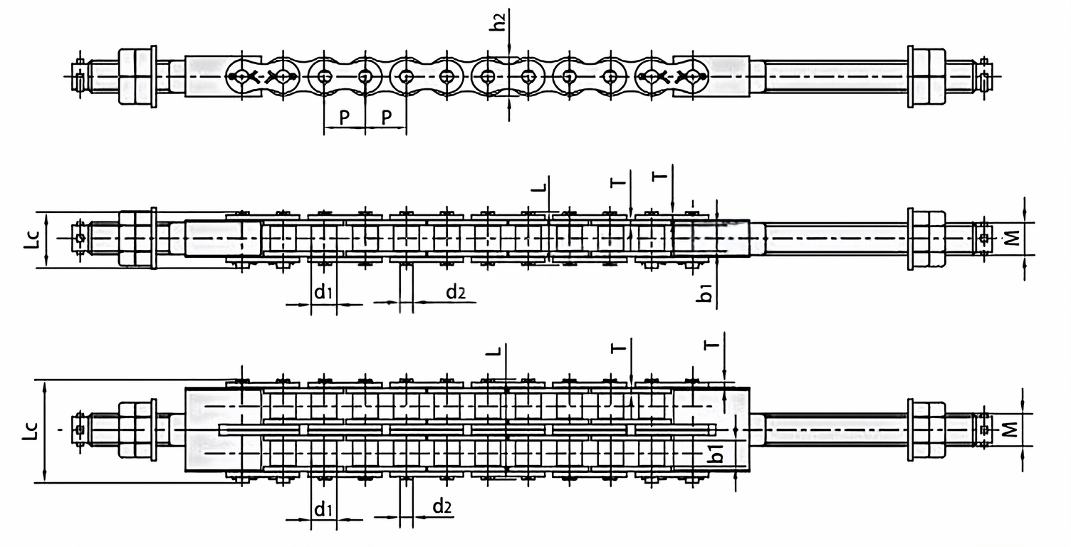Car Parking Chains 16ALT 20ALT 24ALT